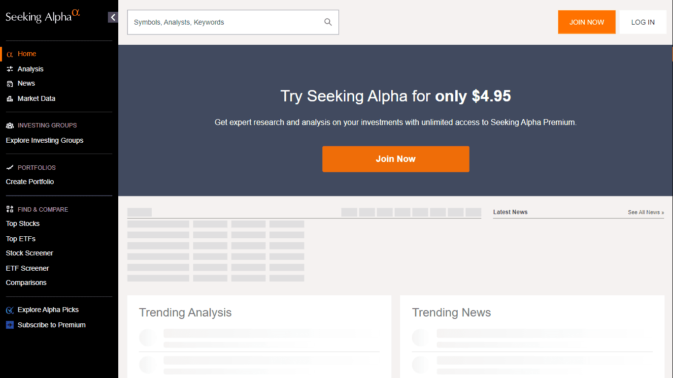 Seeking Alpha