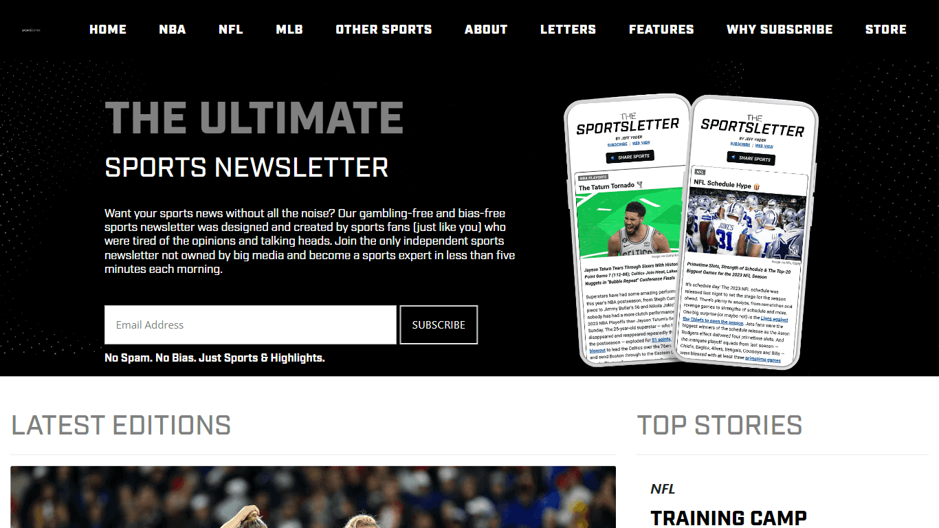 The SportsLetter