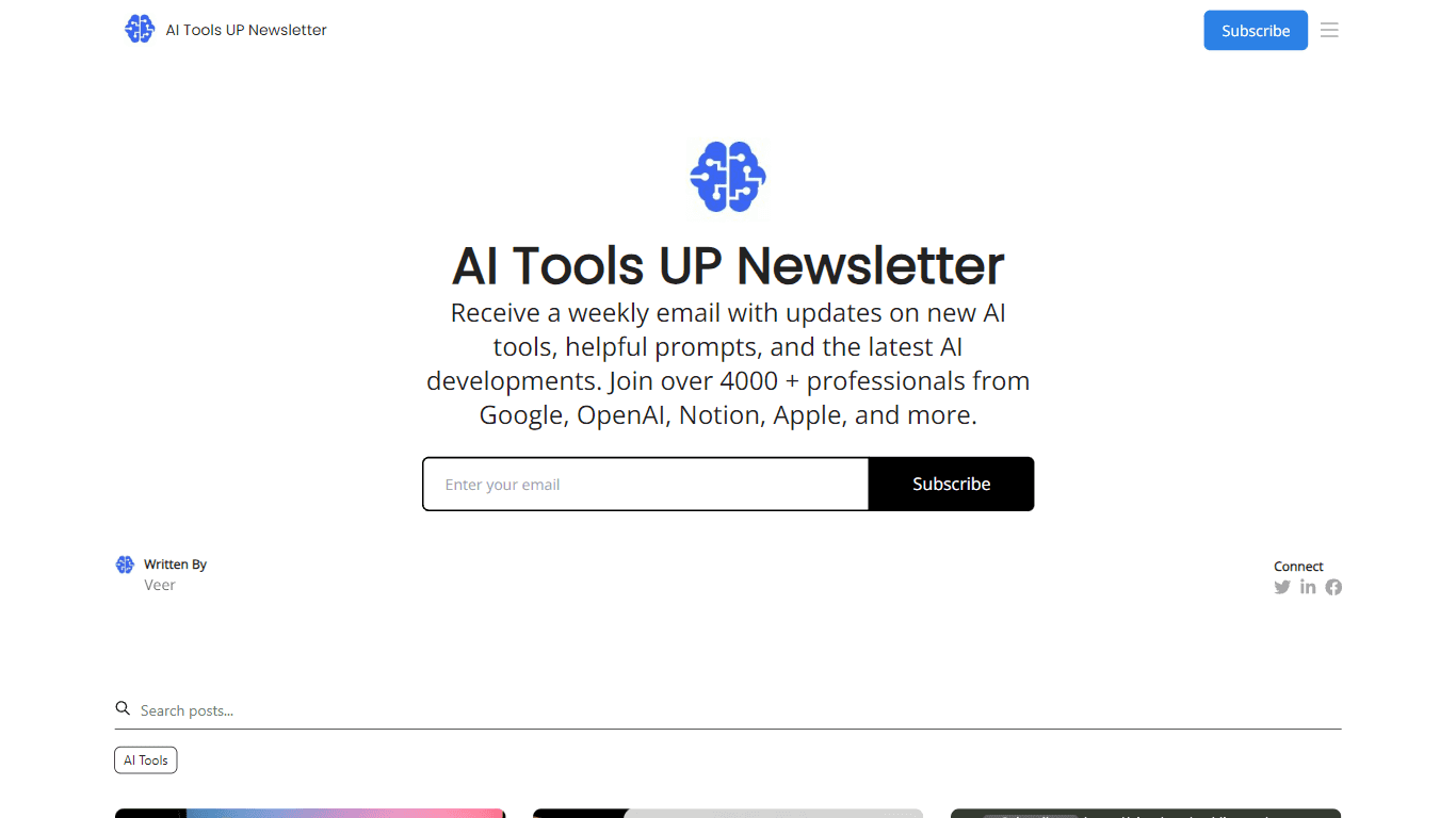 AI Tools Up  Weekly