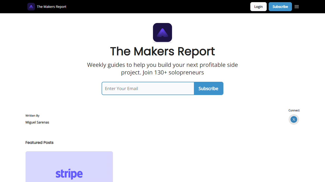 The makers report