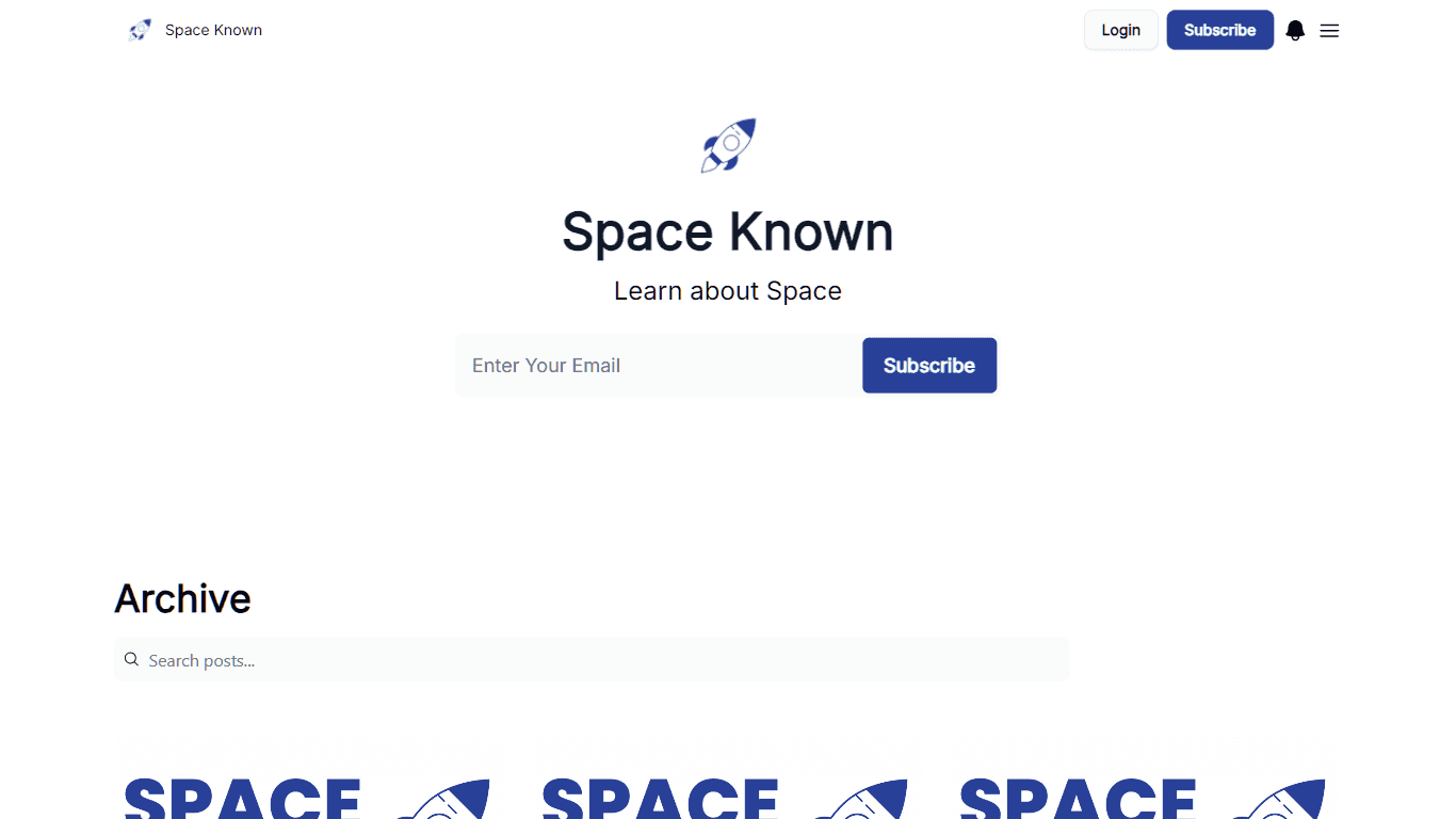 Space Known