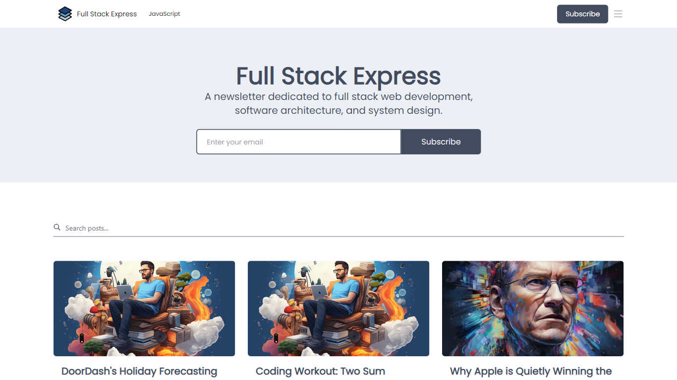 Full Stack Express