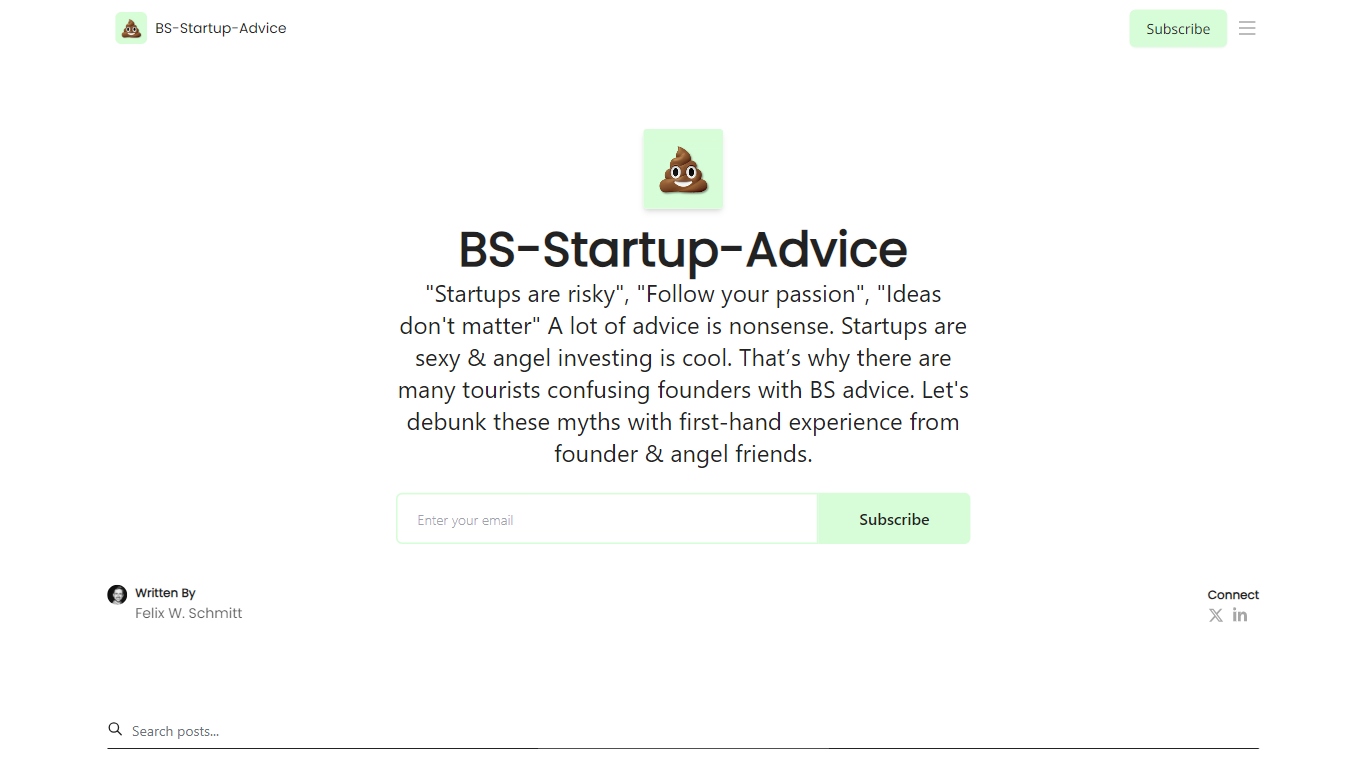 BS-Startup-Advice