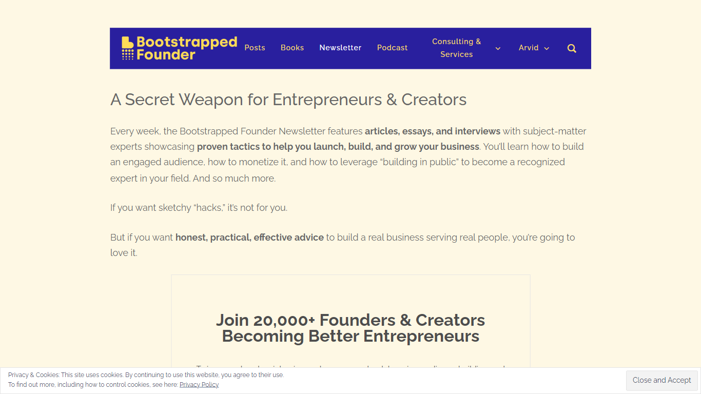 The Bootstrapped Founder