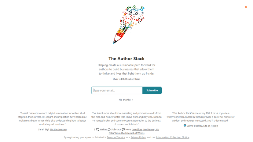The Author Stack