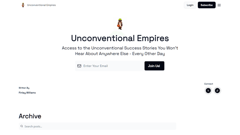 Unconventional Empires