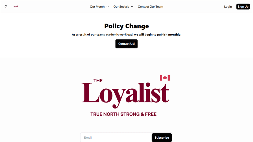 The Canadian Loyalist