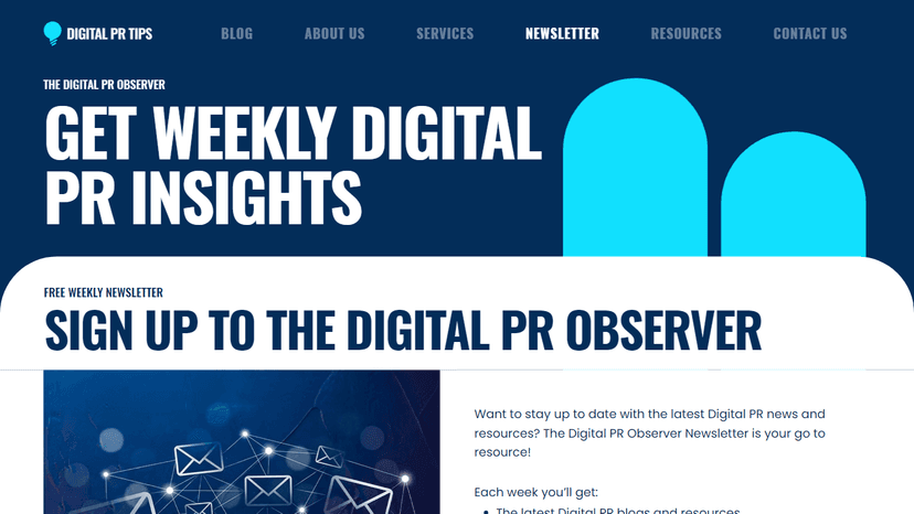 The Digital PR Observer Newsletter