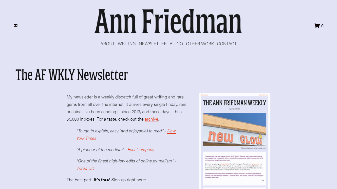 Ann Friedman Weekly